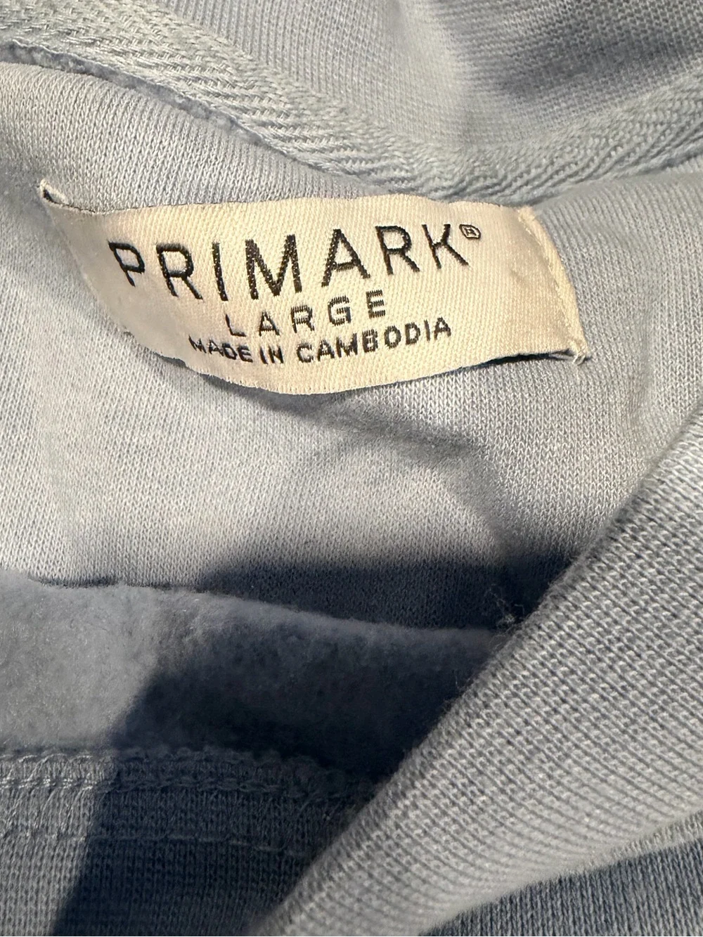 Primark Light Blue Pullover Sweatshirt